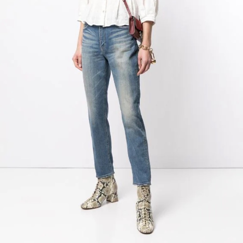 Tu Es Mon Tresor The Sapphire Jean In 3 Year Wash Size 28 Quiet Luxury Casual